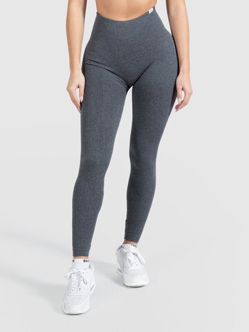 Smilodox Skinny Leggings ' Amaze ' in Grijs: voorkant