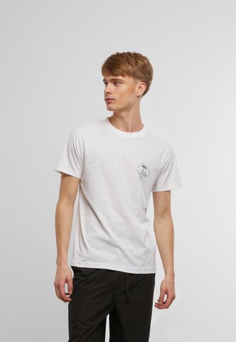 T-Shirt 'Lompoc' Forvert en blanc