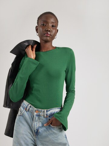 WEEKDAY Shirt 'Violet' in Green: front