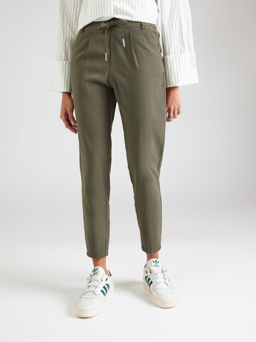 Regular Pantalon à pince 'ONLPOPTRASH ARIS' ONLY en vert : devant
