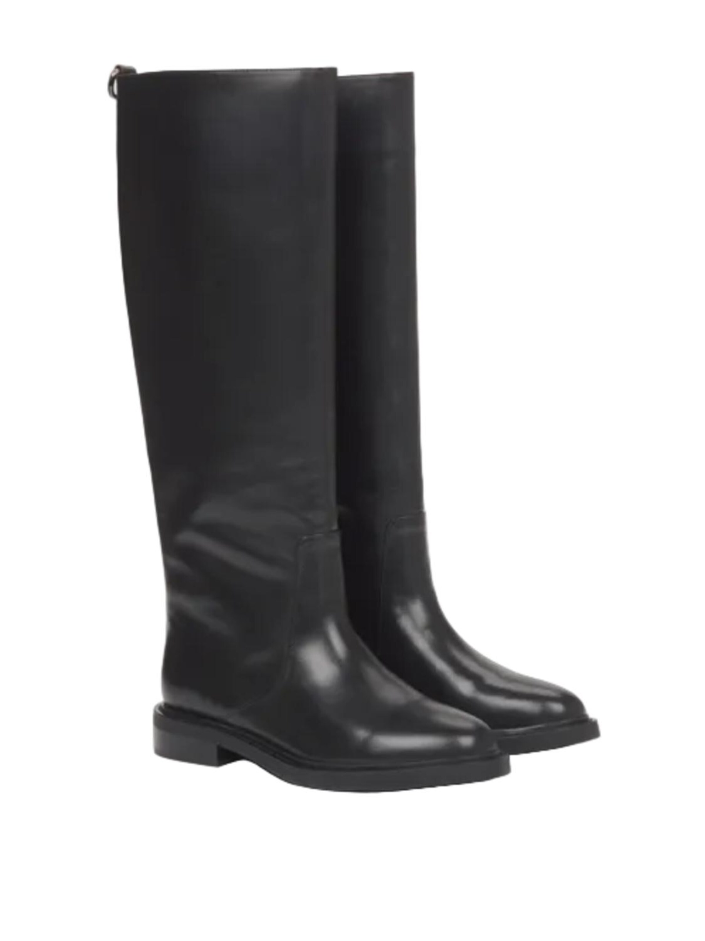 Estro Overknees '6411-1615'‌‌‌‌‌ in Schwarz