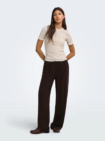 T-shirt 'ONLTENNA' ONLY en beige
