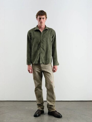 Giesto - Regular Fit Camisa em verde