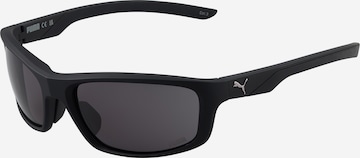 Lunettes de soleil PUMA en noir : devant