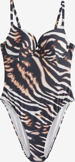 Next Uimapuku värissä ruskea / cappuccino / musta, Tuotenäkymä