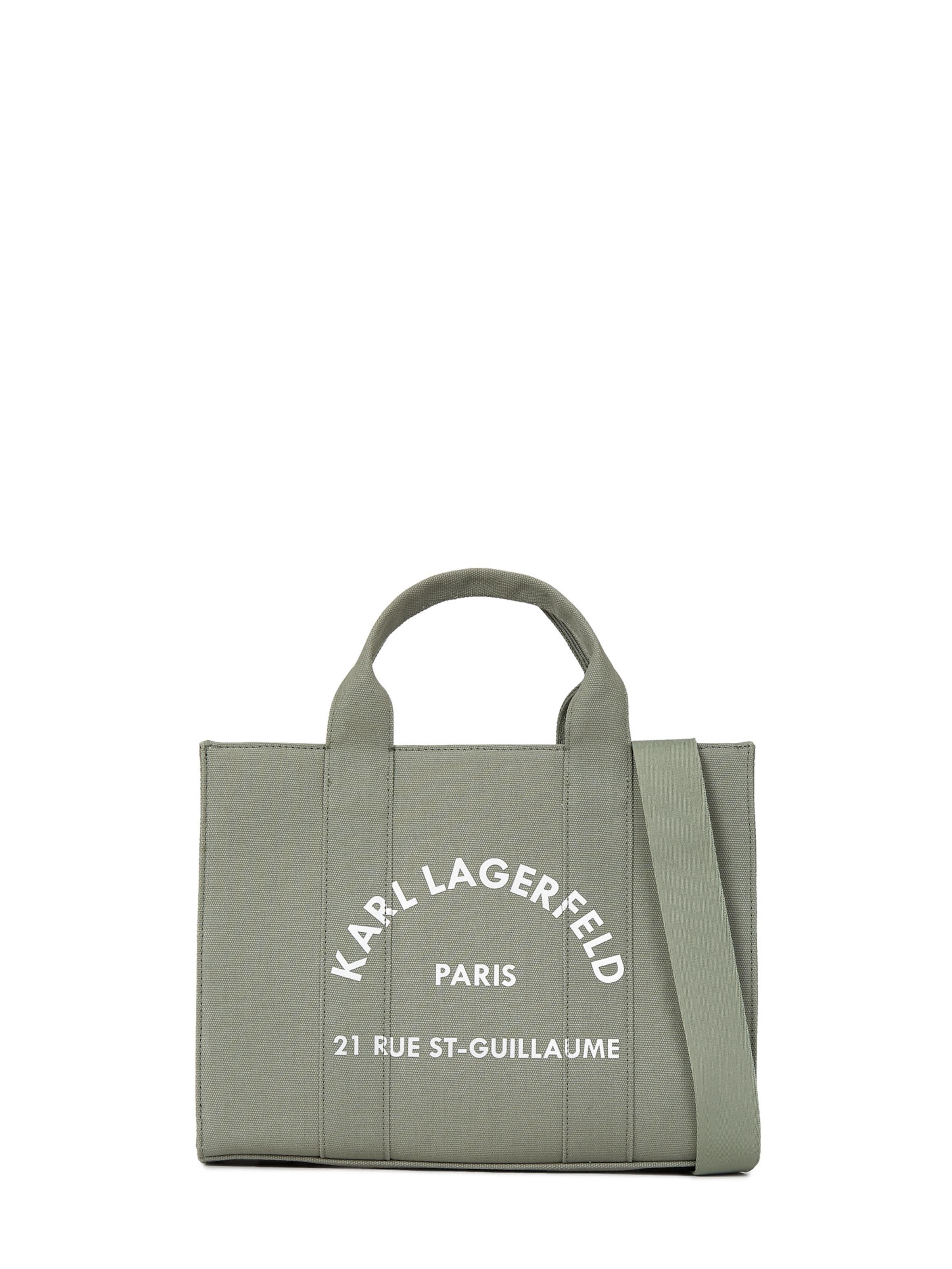 Karl Lagerfeld Handtasche in Grün: Vorderseite