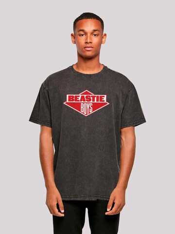 T-Shirt 'The Beastie Boys' F4NT4STIC en noir : devant