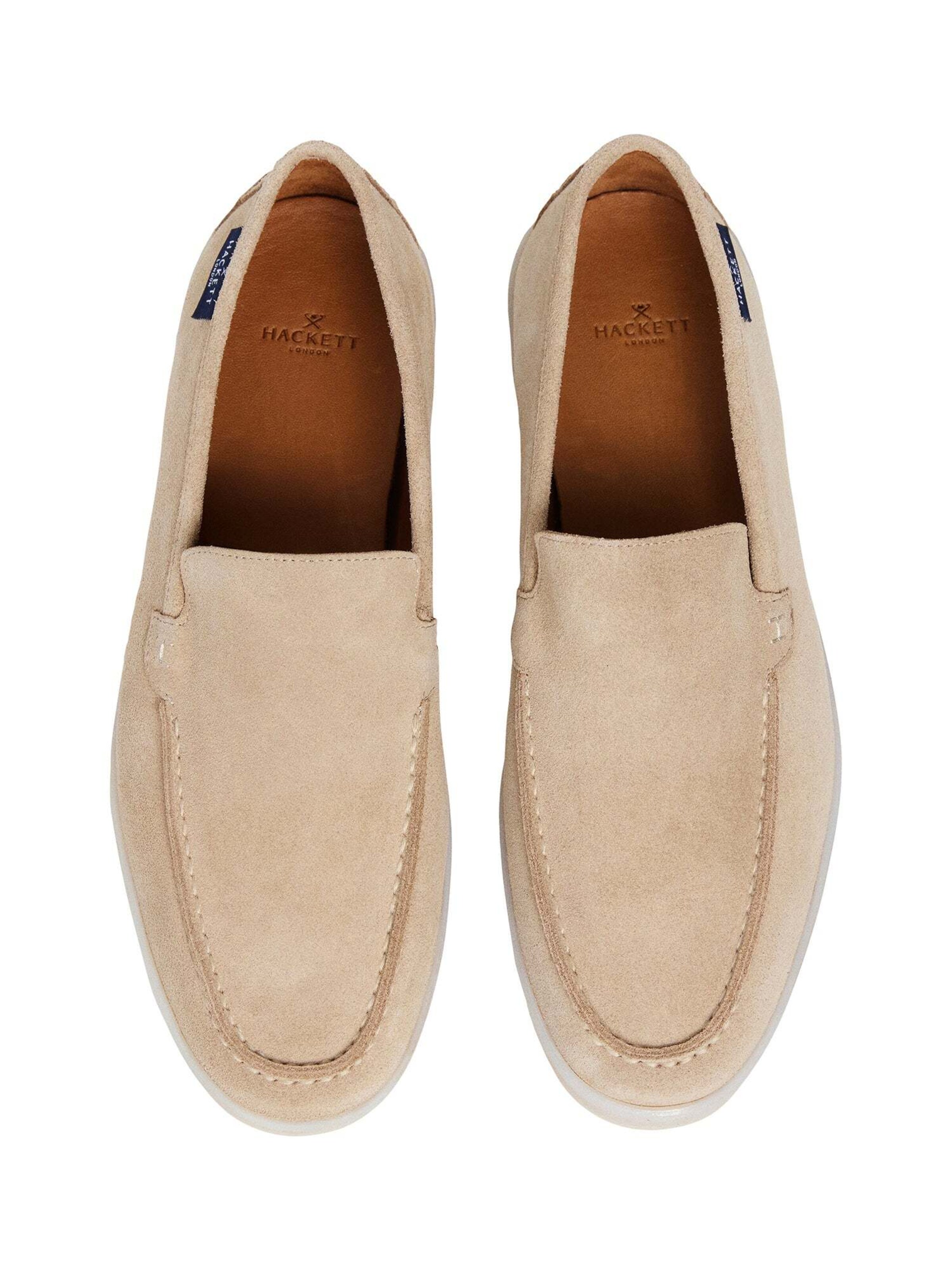 Hackett London Moccasin 'Martins' in Beige