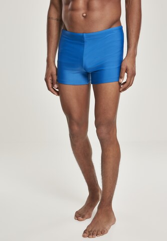 Maillot de bain Urban Classics en bleu : devant