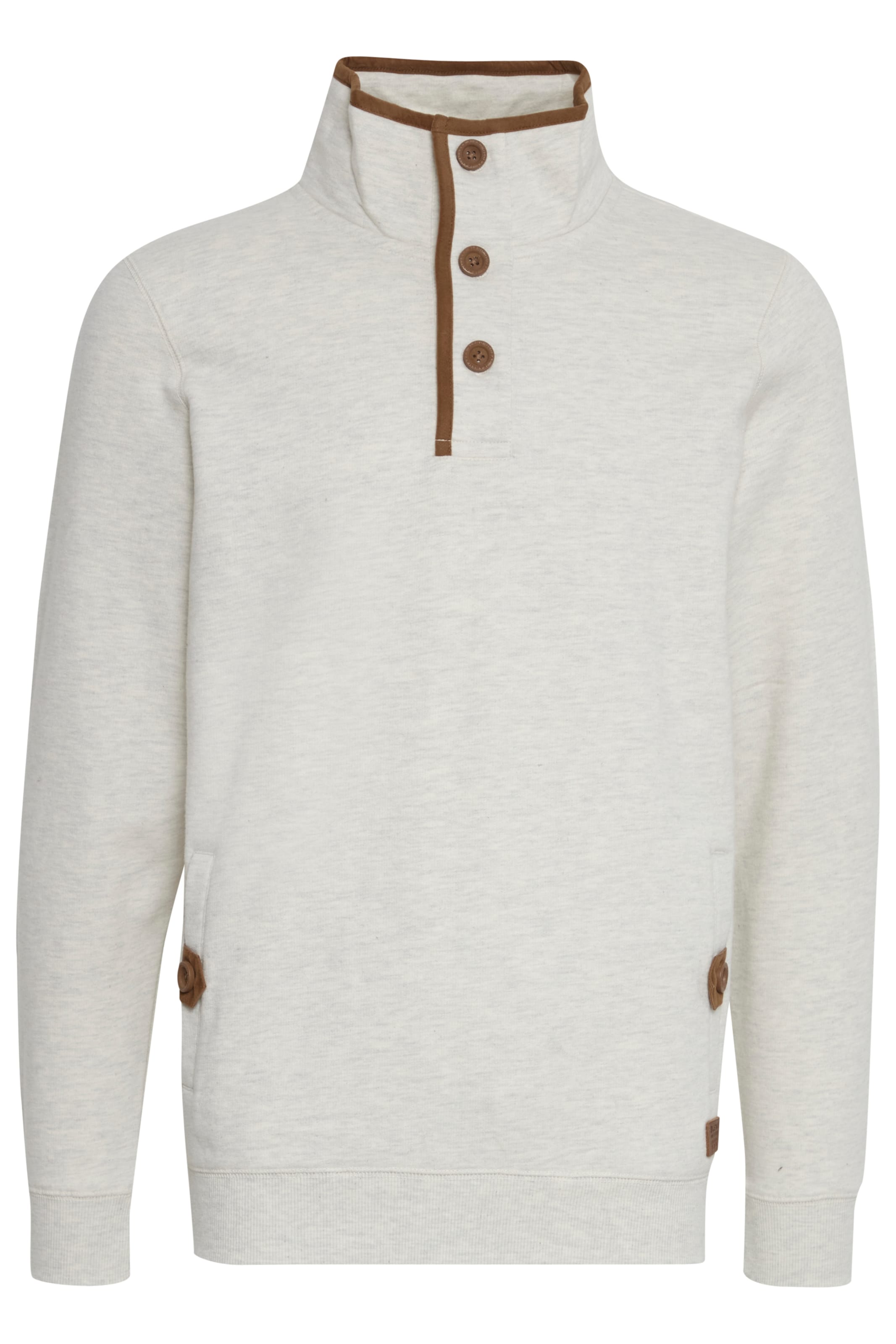 BLEND - Sweatshirt 'Achlias' em bege: frente