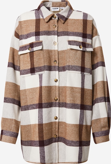 Noisy may Blusa 'LANNY' en beige / marrón claro / gris oscuro, Vista del producto