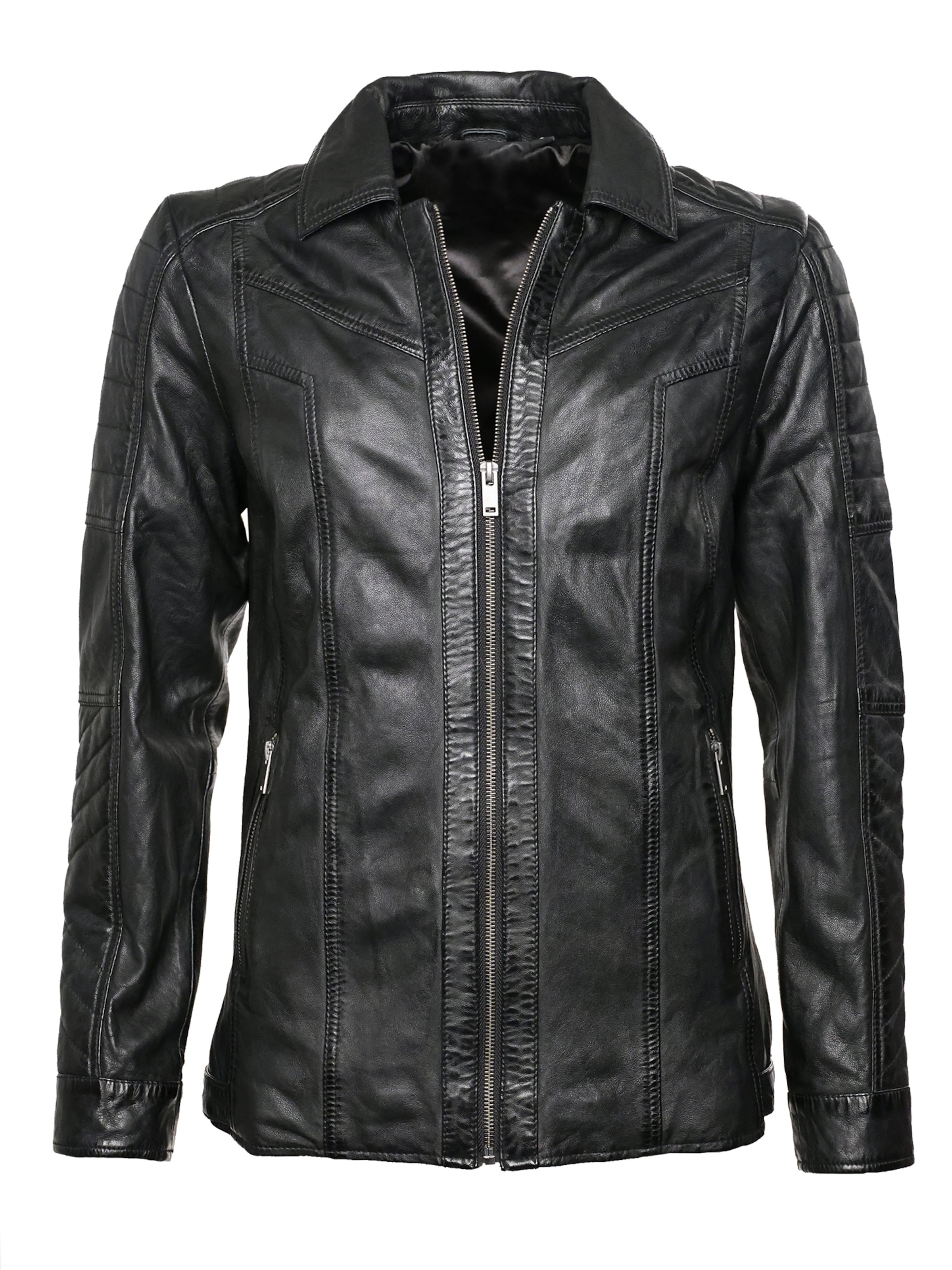 JCC Tussenjas in Zwart: voorkant