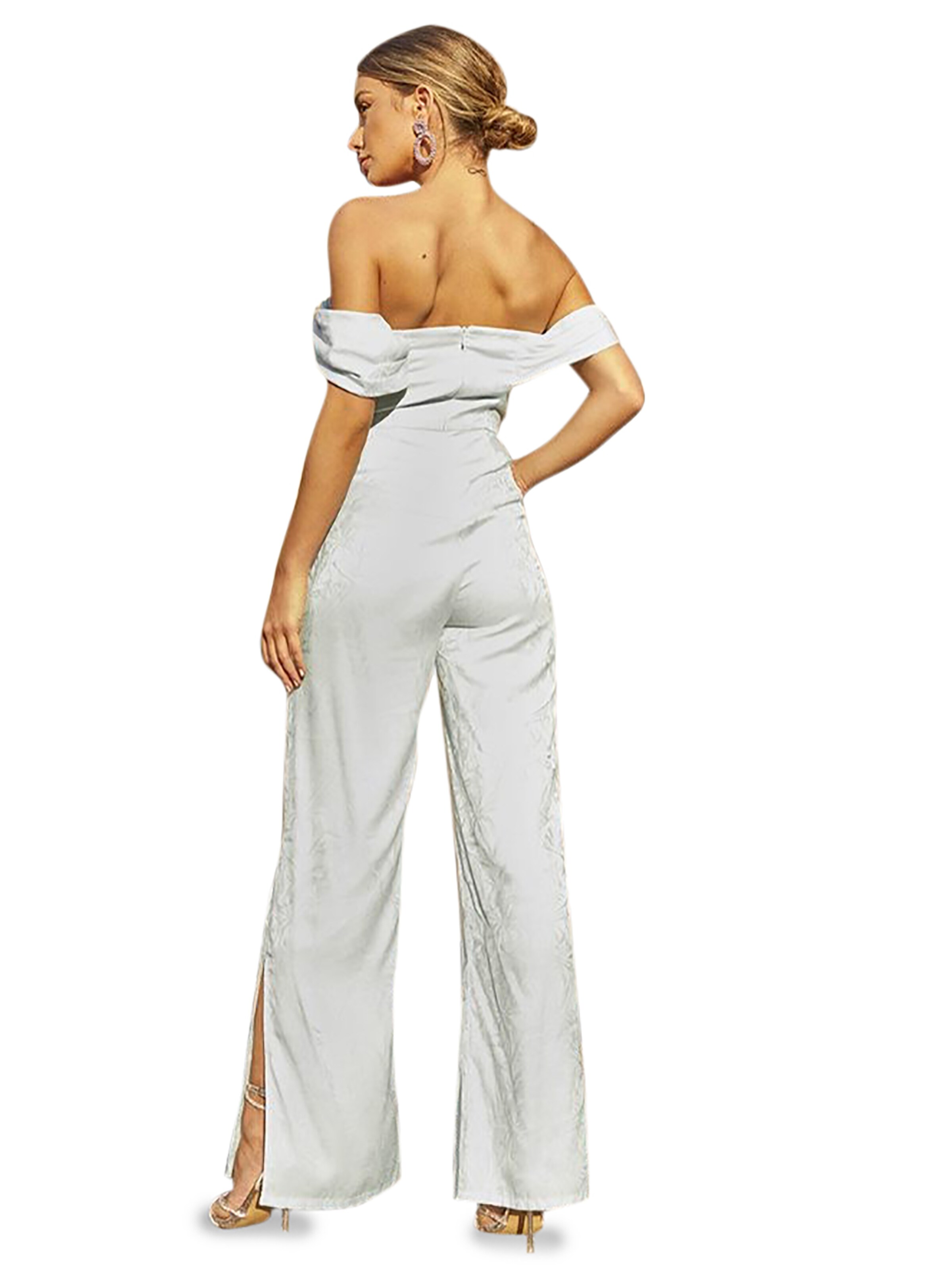 mėlyna Chi Chi London Vienos dalies kostiumas