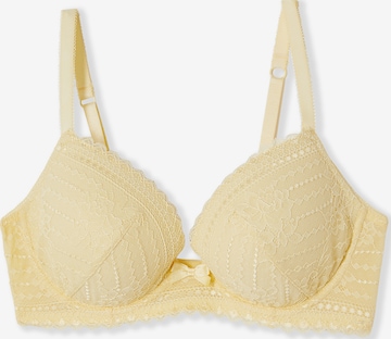Push-up Reggiseno 'Panama' di ETAM in giallo: frontale