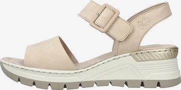 Rieker Sandal i beige