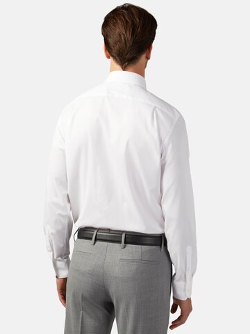 Boggi Milano Regular fit Бизнес риза в бяло
