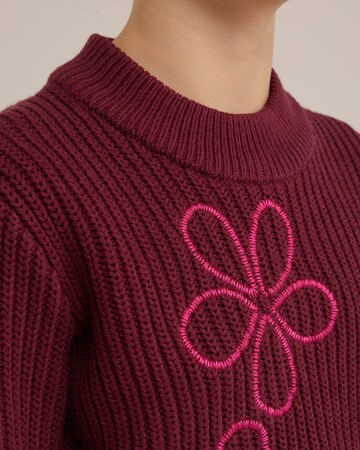 WE Fashion Sweter w kolorze czerwony