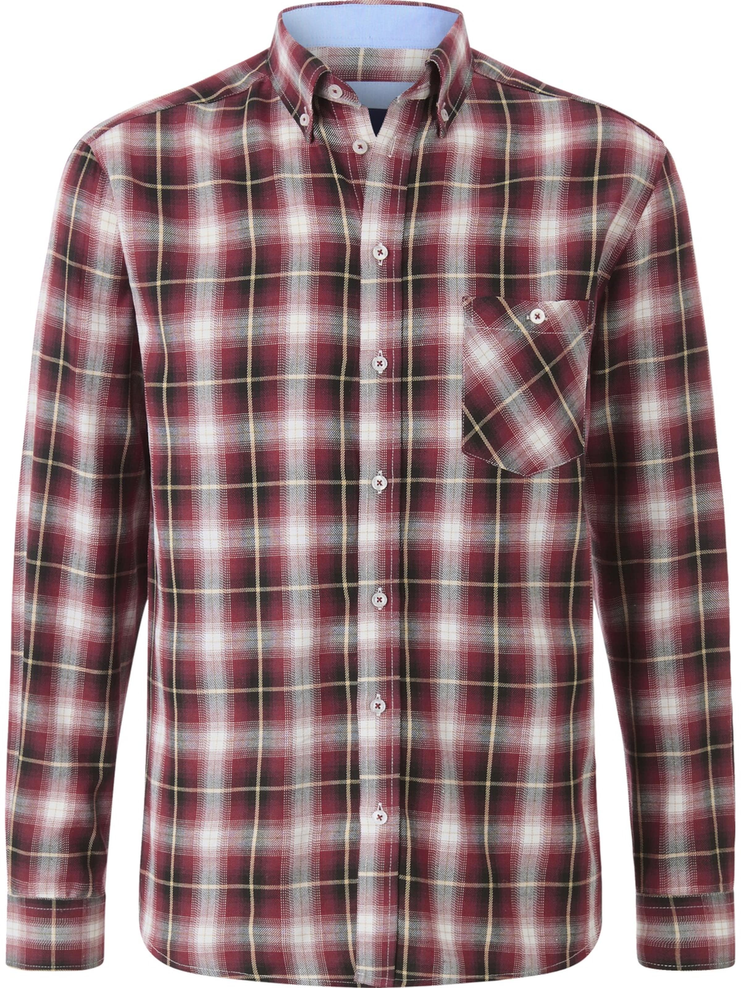 BABISTA Regular fit Button Up Shirt in Red: front