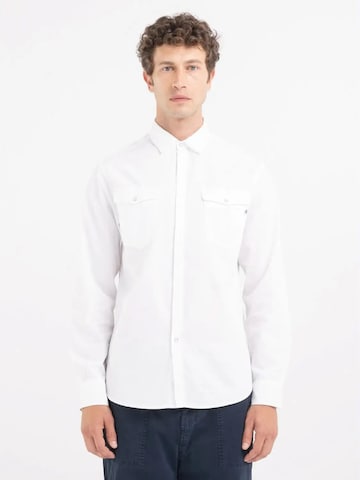 REPLAY - Camiseta en blanco: frente