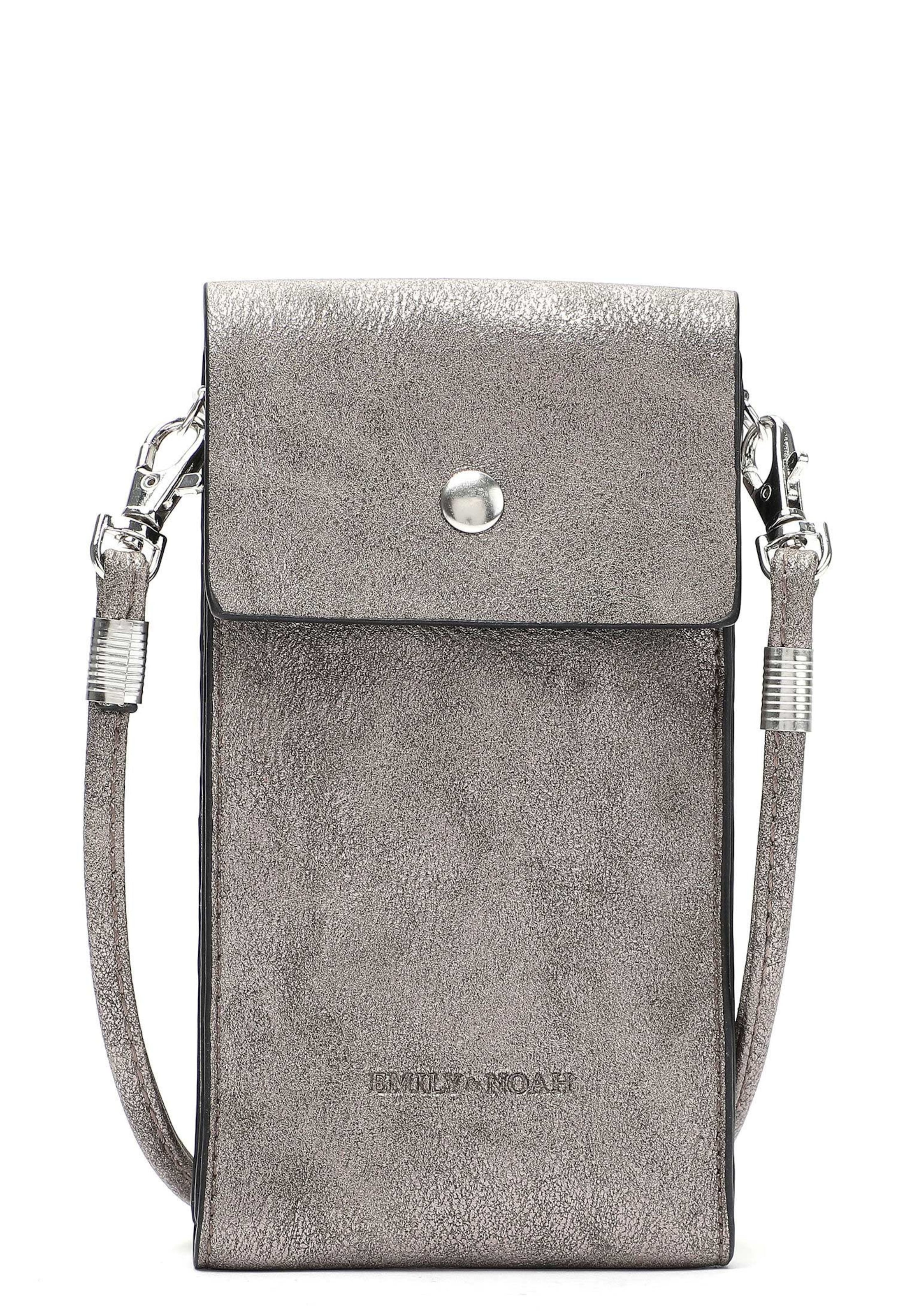 Emily & Noah Smartphone-etui 'Emma' i sølv: forside