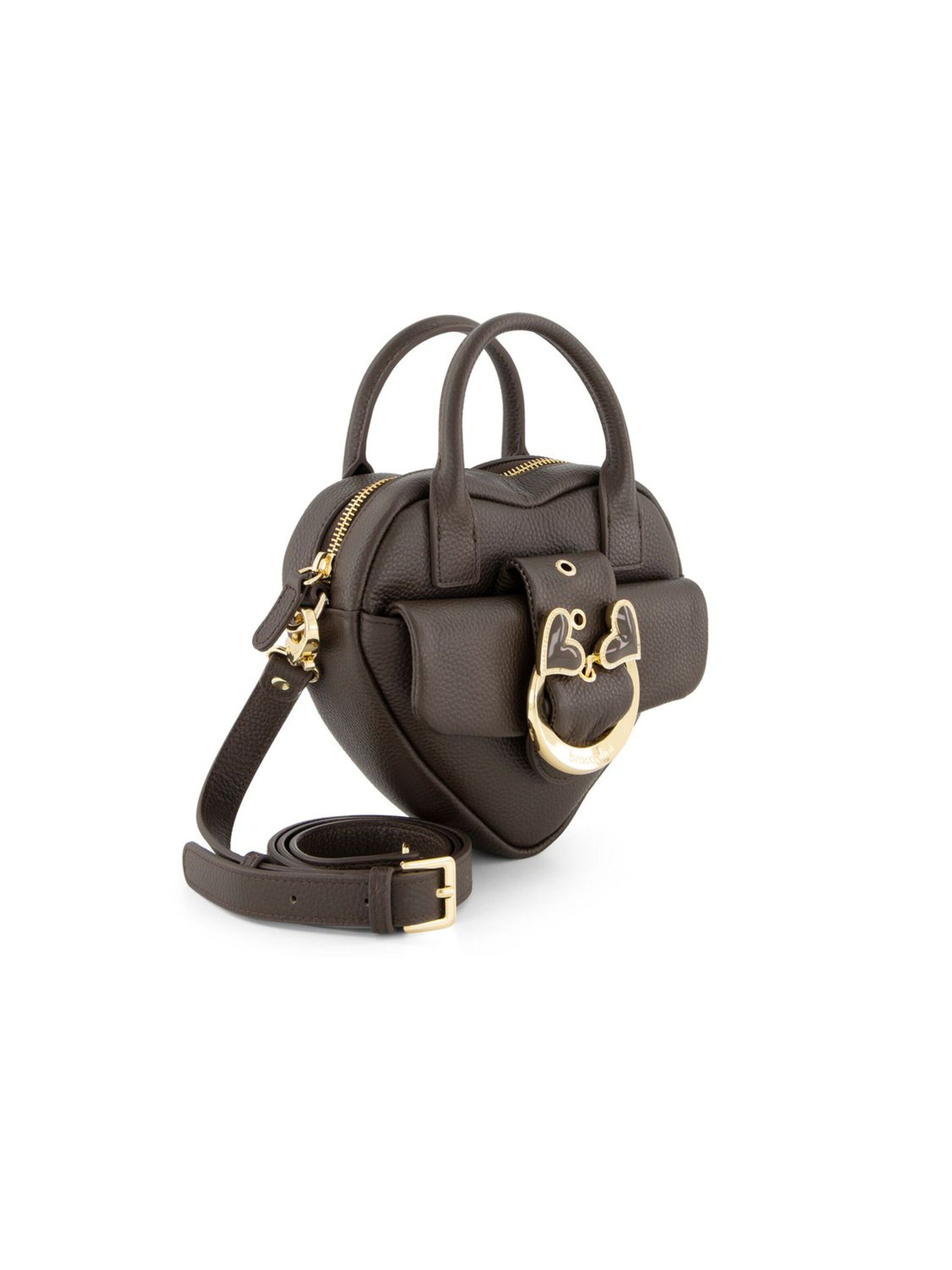 Braccialini Handbag 'Baroque' in Brown