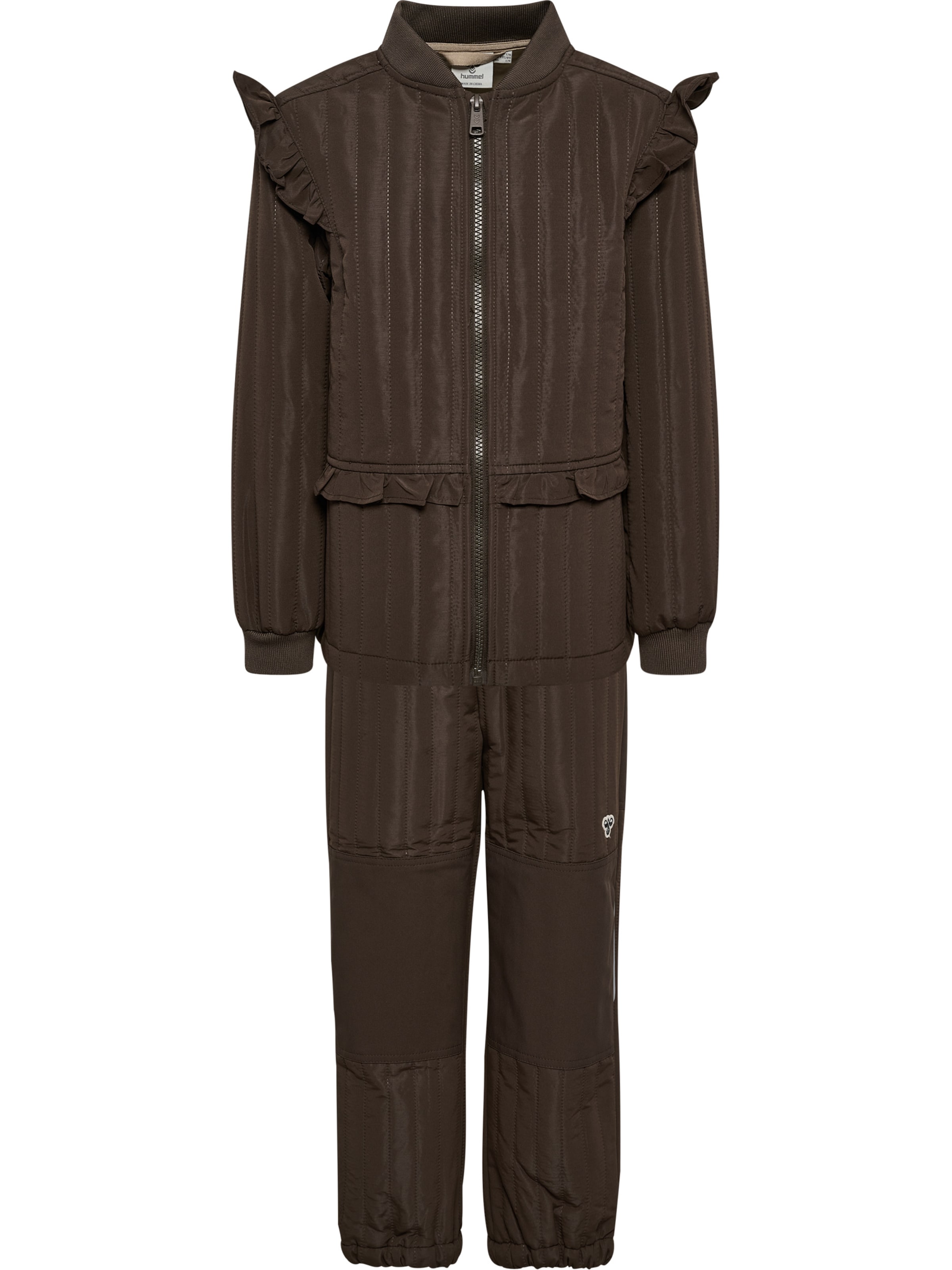 Hummel Set in Bruin: voorkant