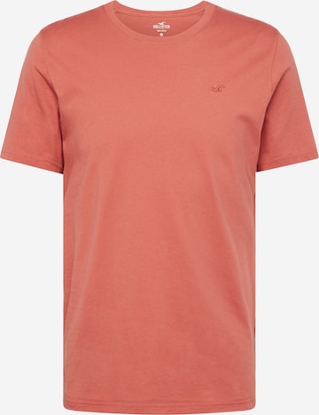 HOLLISTER T-shirt 'SEASONAL COLORS' i röd: framsida