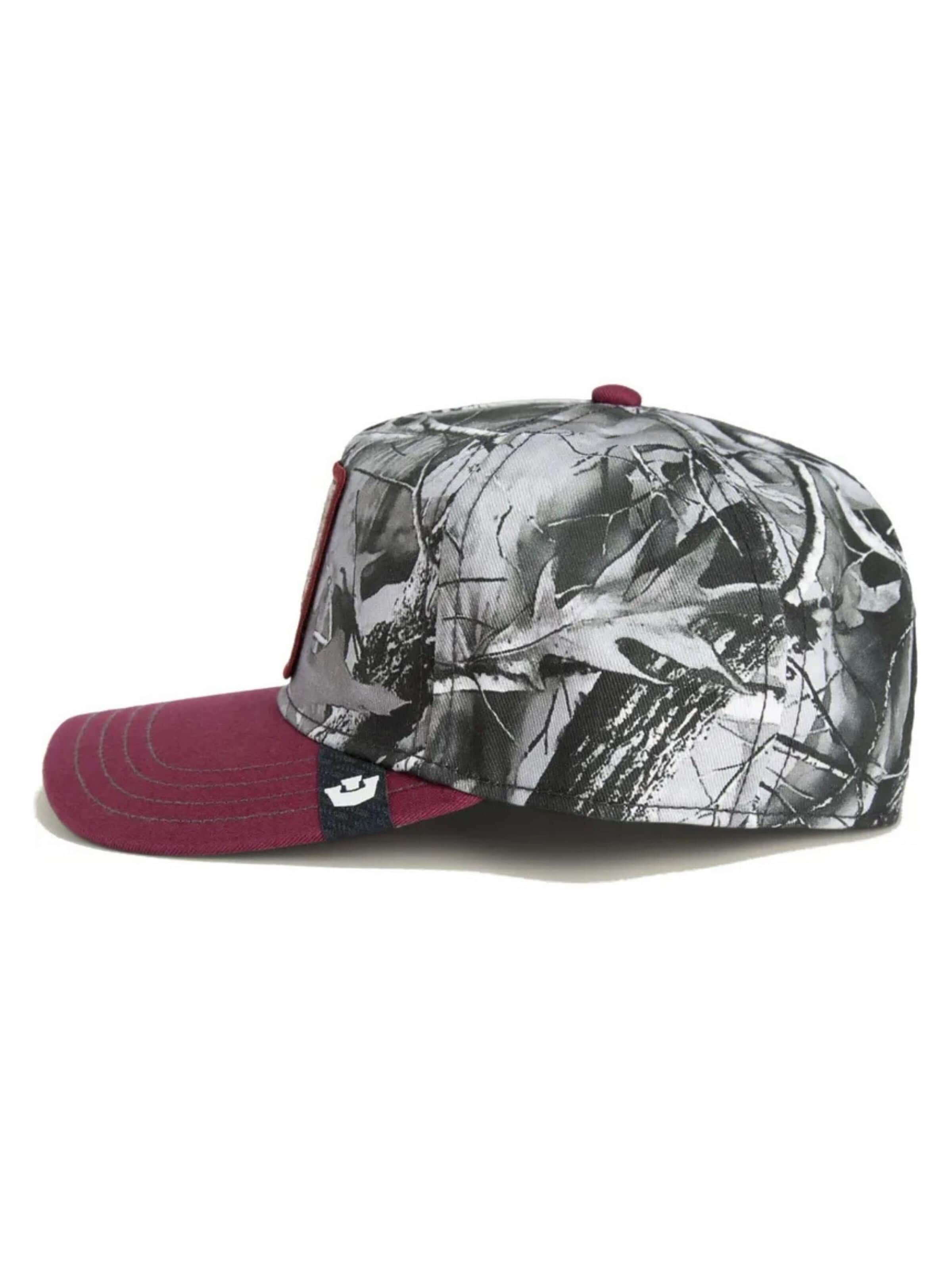 GOORIN Bros. Hætte 'Gorra goorin bros gris camuflaje rinoceronte tuff camo 5 panels cap' i grå