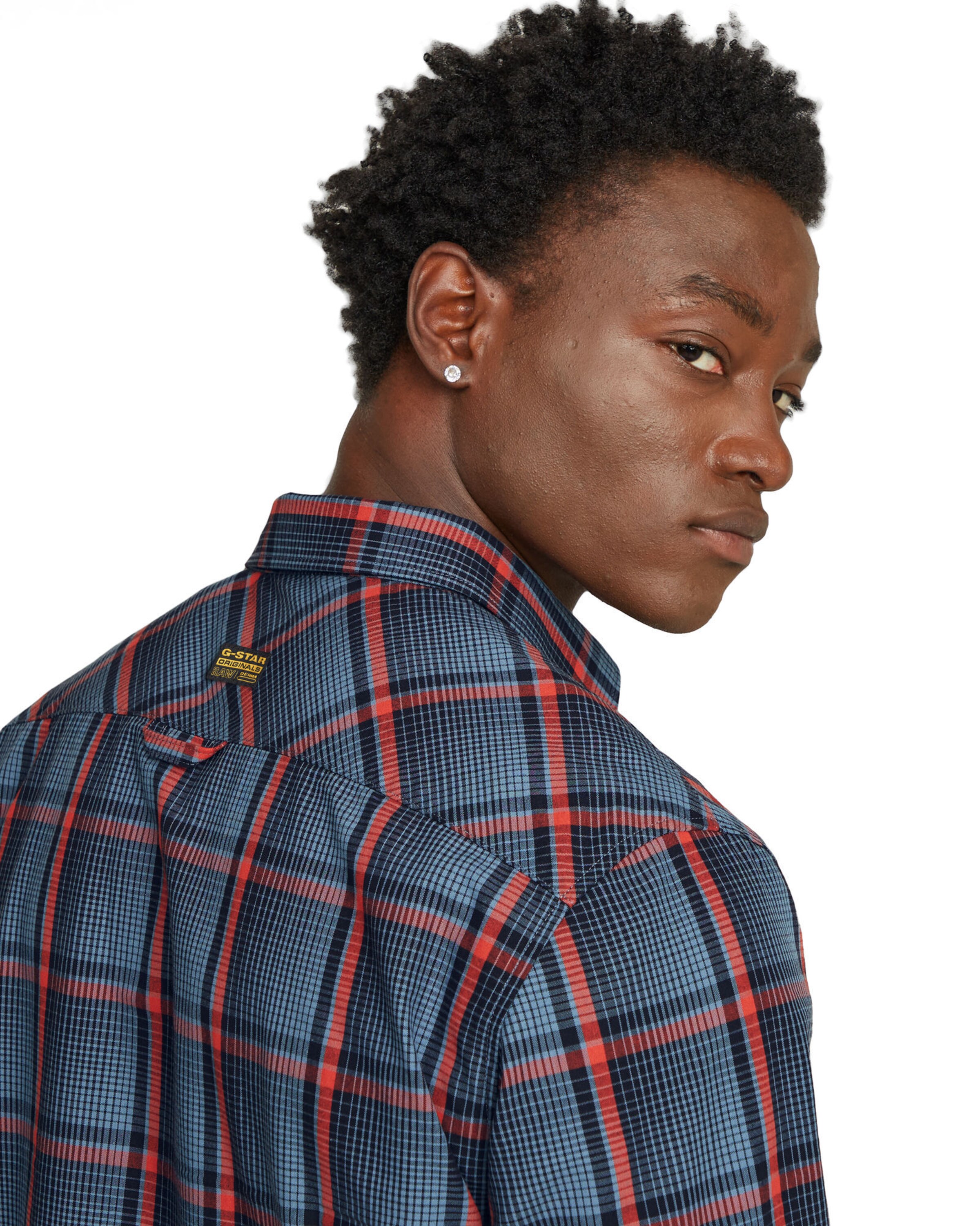 G-STAR Regular fit Button Up Shirt 'Bristum' in Mixed colours