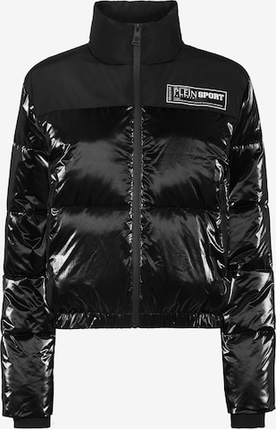 Plein Sport - Chaqueta de entretiempo en negro: frente