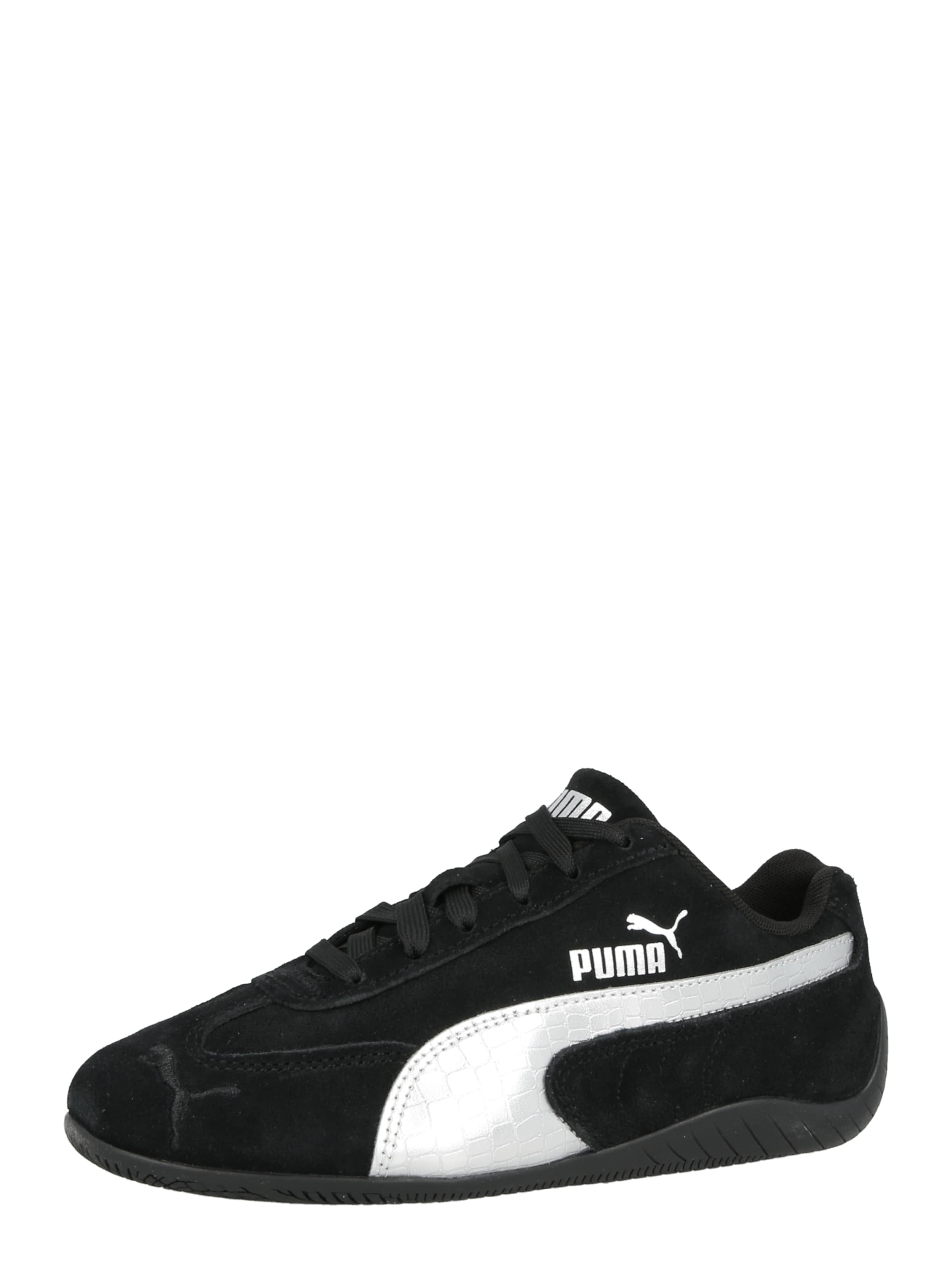 Sneaker 'Speedcat Metallic Safari' de la PUMA pe negru: față