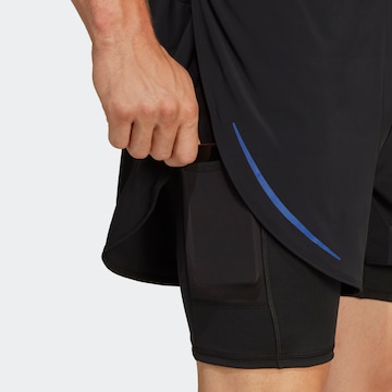 ADIDAS PERFORMANCE Slimfit Sportshorts 'Heat.Rdy Hiit 2-In-1 ' in Schwarz