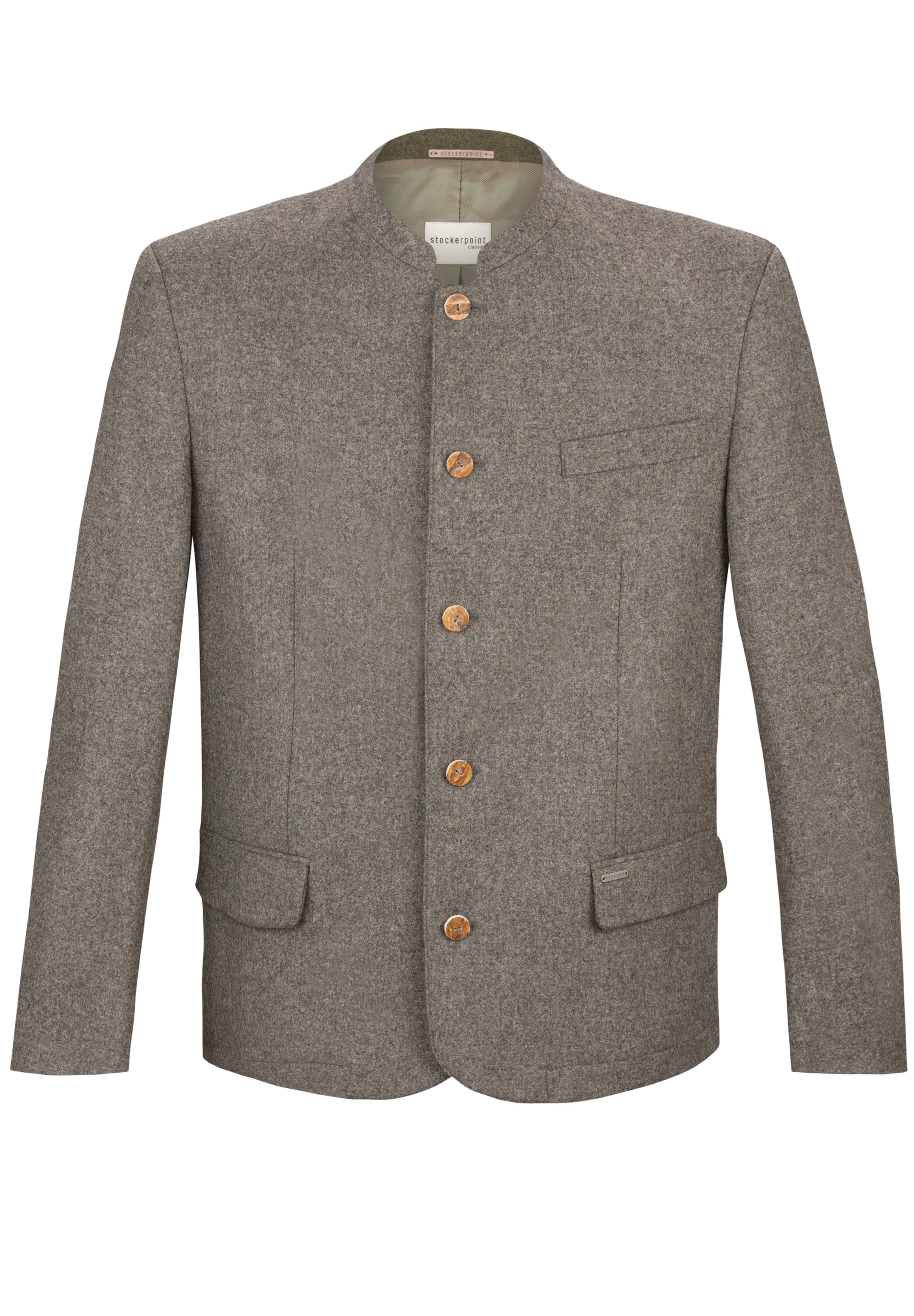 STOCKERPOINT Regular Fit Sakko 'Xaver' in Grau: Vorderseite