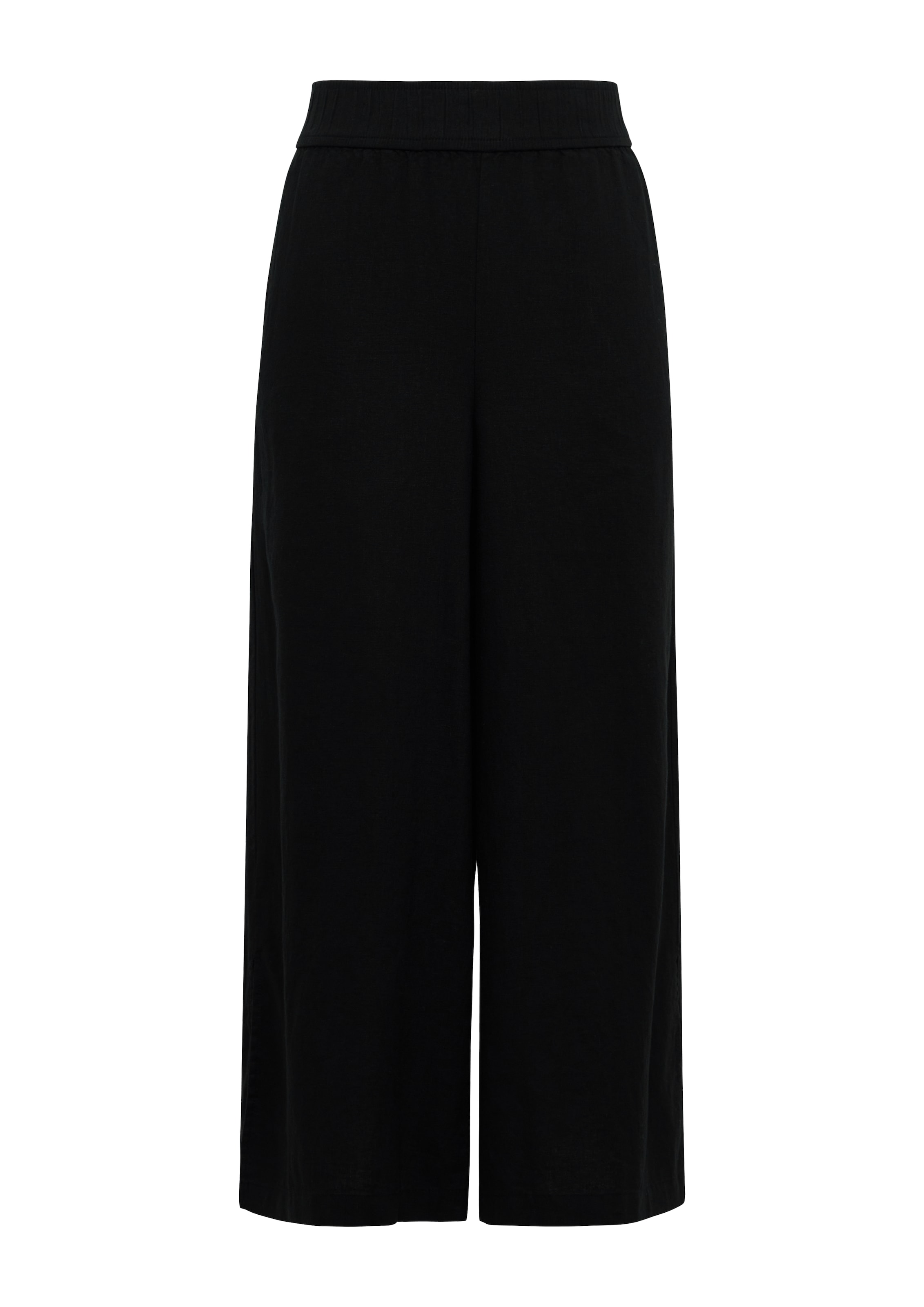 comma casual identity Pants in Black: front