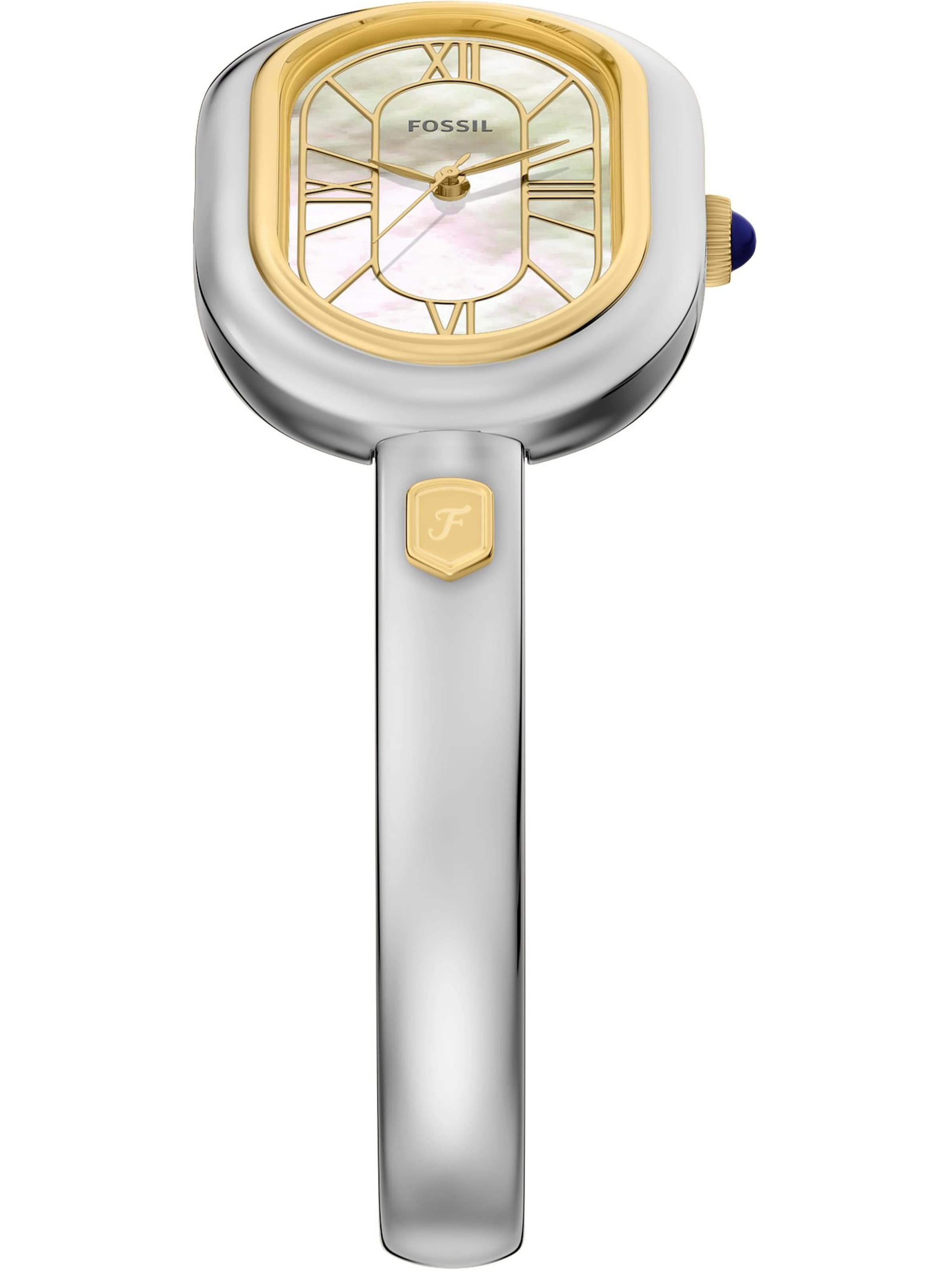 FOSSIL Analoguhr in Silber