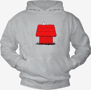 MAKAYA Sweatshirt in Grau: Vorderseite