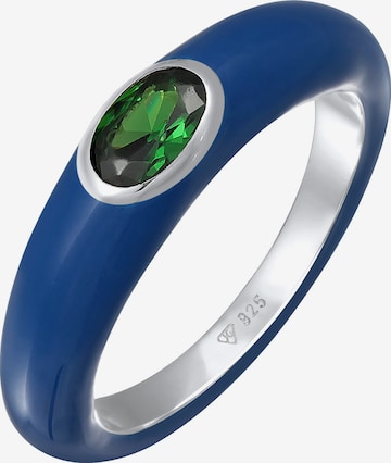 ELLI Ring in Blauw: voorkant