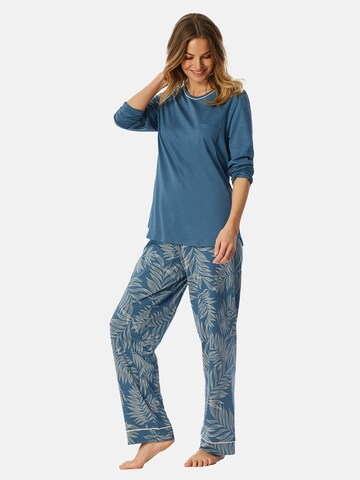 SCHIESSER - Pijama en azul