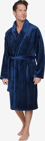 Pastunette Badjas lang 'Urban Essence' in Blauw: voorkant