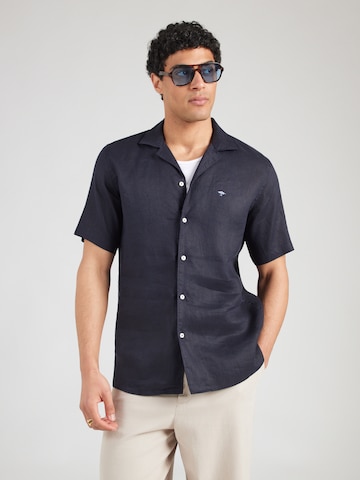 FYNCH-HATTON Regular Fit Hemd in Blau: Vorderseite