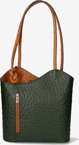 FELIPA - Bolso de mano en verde: frente