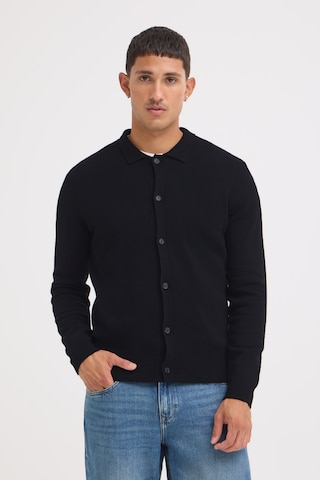 BLEND Strickjacke 'BHBRANKO' in Schwarz: Vorderseite