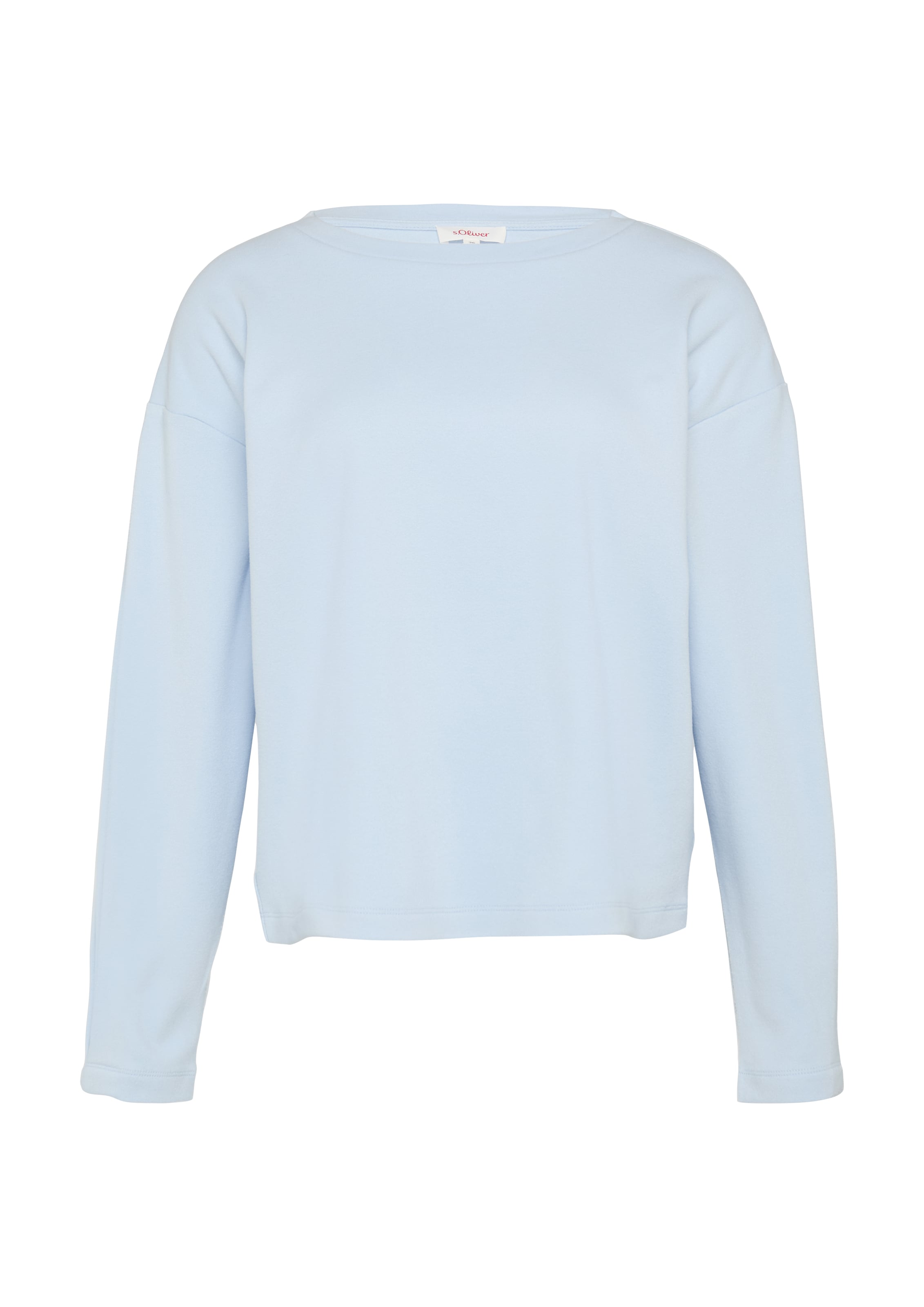 s.Oliver Sweatshirt in Blauw: voorkant