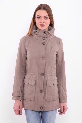 Finn Flare Between-season jacket in Brown: front