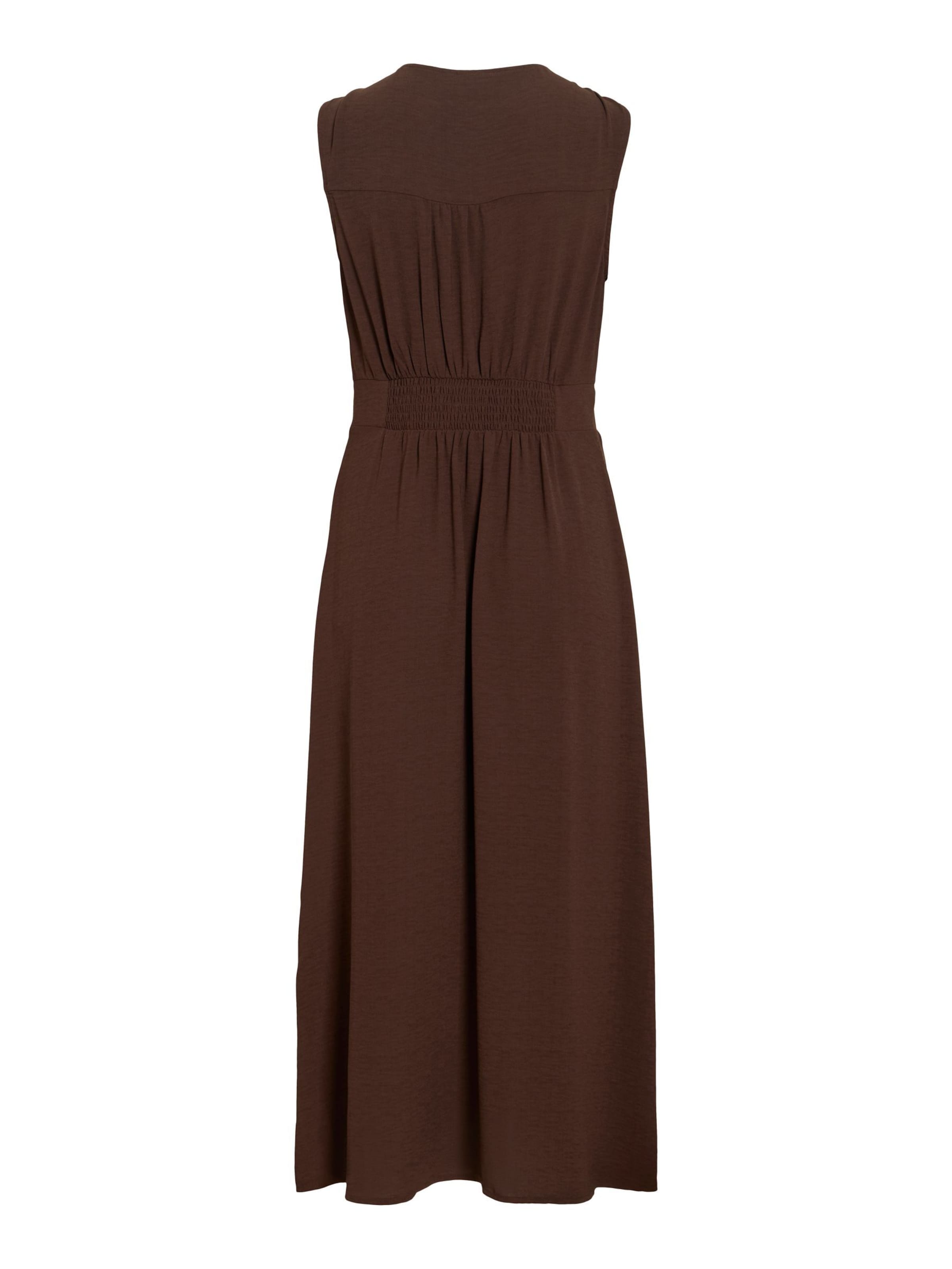 VILA Kleid in Braun