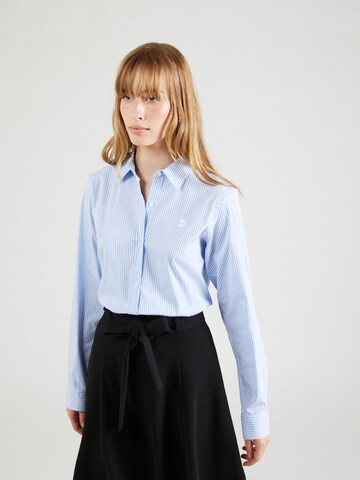 HUGO Blouse 'The Essential' in Blauw: voorkant