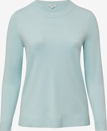 Pull-over s.Oliver en bleu : devant