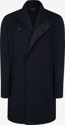 Ron Tomson Between-Seasons Coat in Black: front