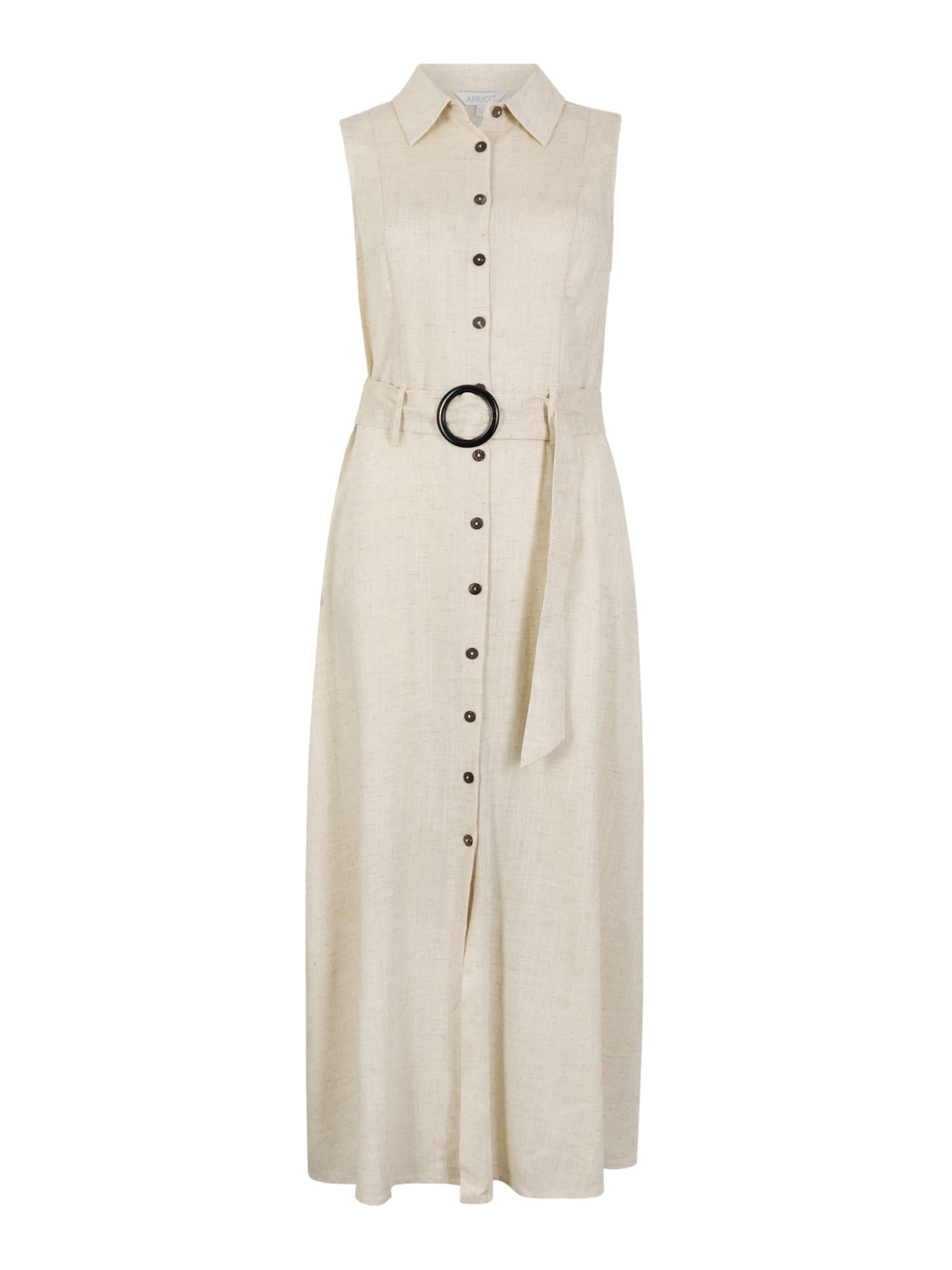 Apricot Jurk ' ' in Zilver: voorkant