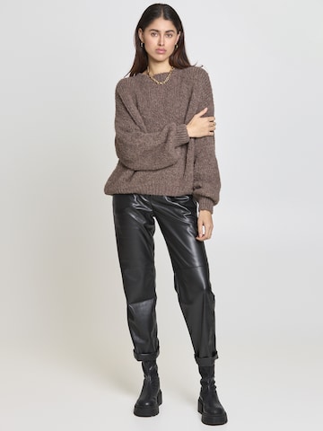 Lilavie Strickpullover ' Peggii ' in Braun